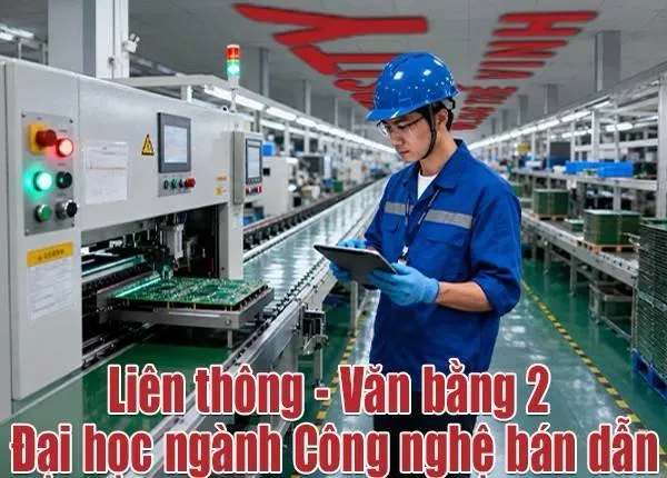 Tuyển sinh Liên thông Văn bằng 2 Đại học chuyên ngành Công nghệ Bán dẫn
