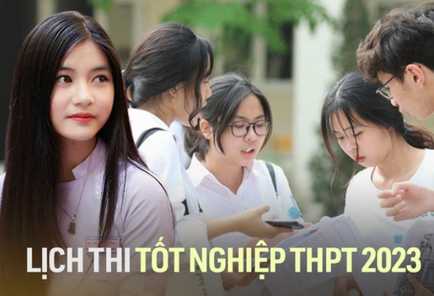 Nóng: Bộ GD&ĐT công bố lịch thi tốt nghiệp THPT 2023