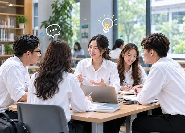 Vì sao học nhóm giúp sinh viên rèn kỹ năng trao đổi và giải quyết vấn đề?