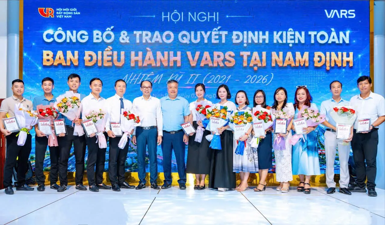 VARS kiện toàn Ban Điều hành tại Nam Định, thành lập Ban Điều hành tại Xuân Thủy và Ninh Cơ