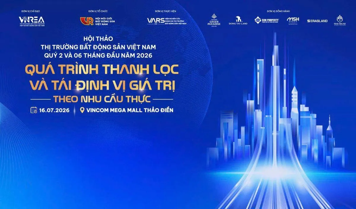 BÁO CÁO THỊ TRƯỜNG BẤT ĐỘNG SẢN Q2 VÀ 6 THÁNG ĐẦU NĂM 2026