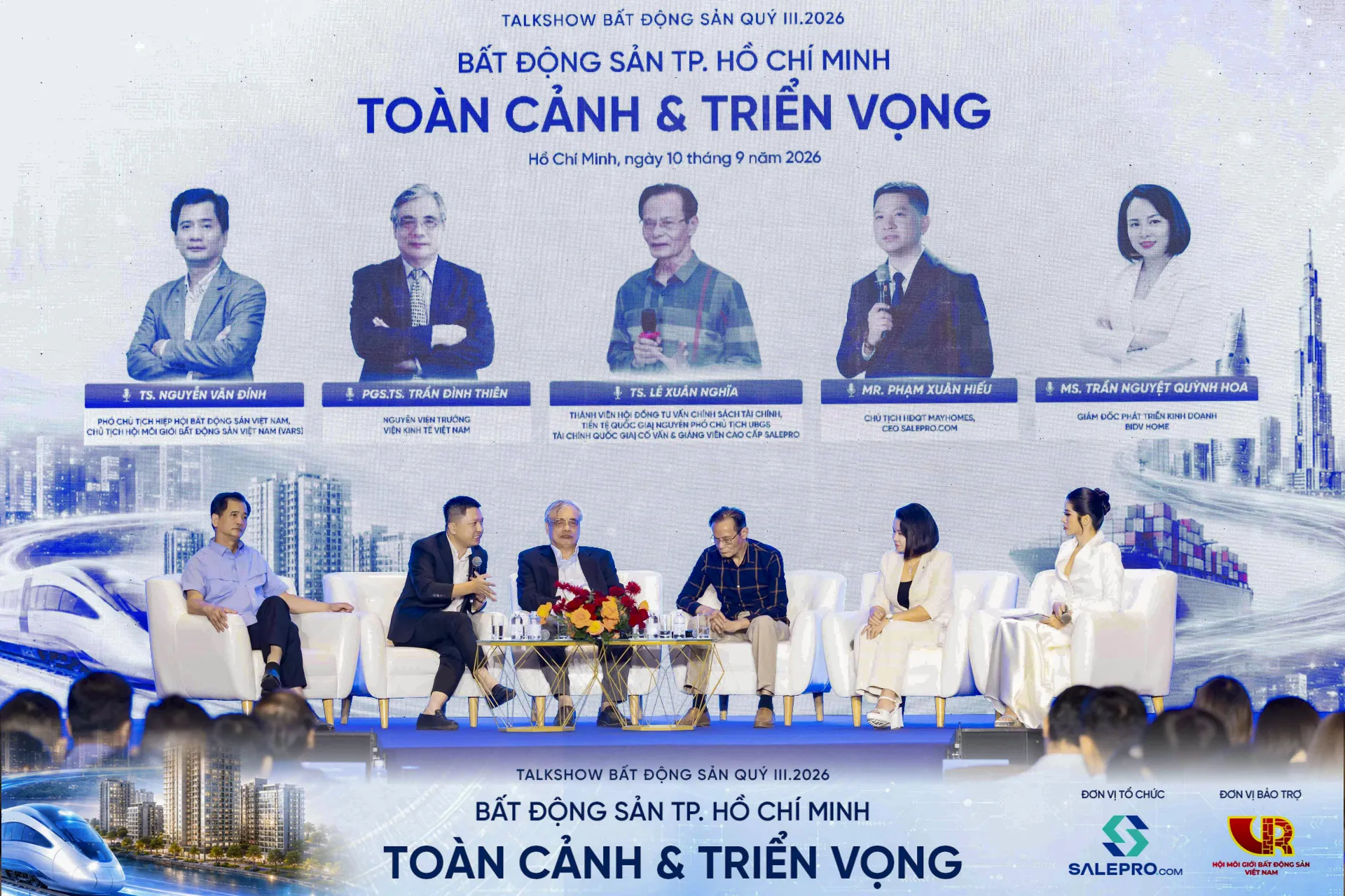 Talkshow BĐS vĩ mô Quý III.2026: Bất động sản TP.HCM - Toàn cảnh & Triển vọng