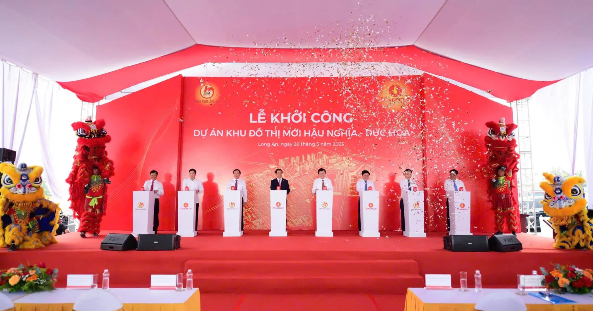 Vingroup hởi công khu đô thị 28.000 tỷ đồng tại Long An!