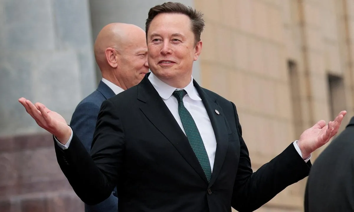Tỷ phú Elon Musk.
