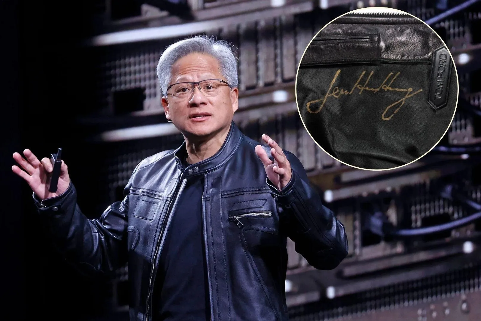 Chiếc áo da của CEO Nvidia Jensen Huang lên sàn đấu giá, dự kiến chạm 1,6 tỷ đồng