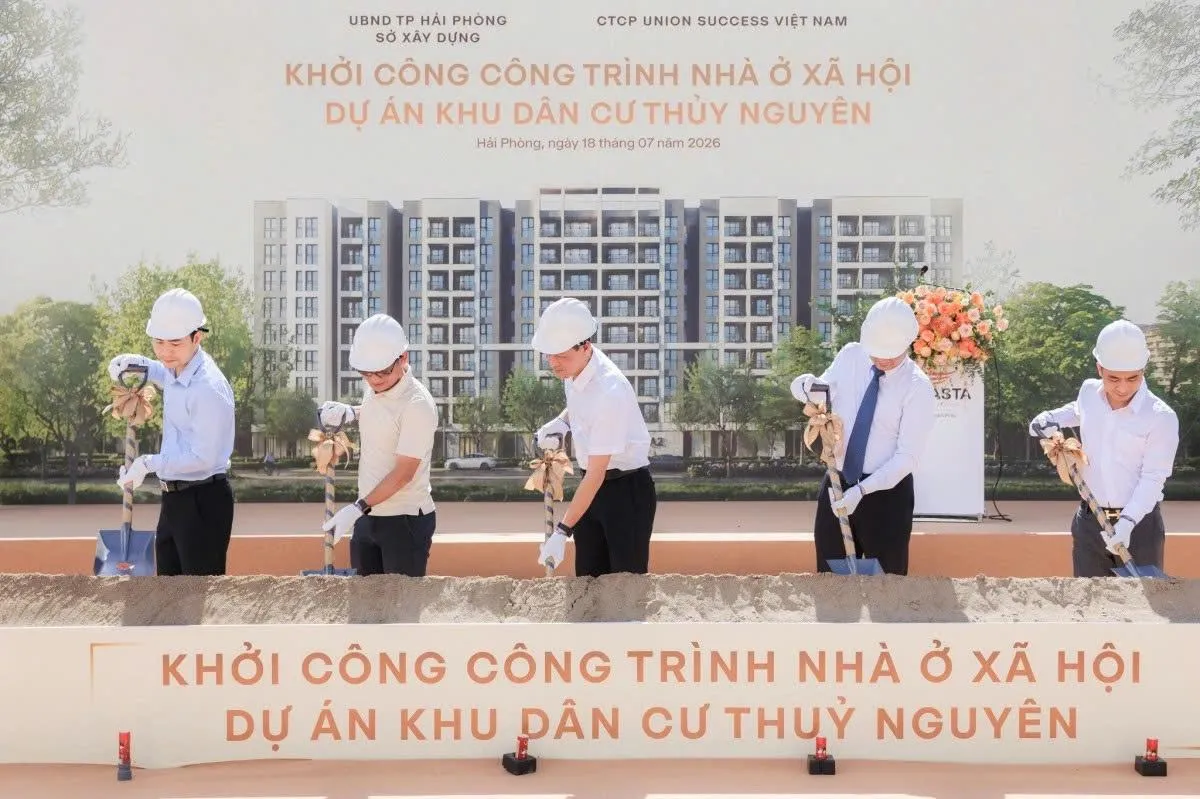 Hải Phòng sắp có thêm gần 1.000 căn nhà ở xã hội mới: Cơ hội an cư ngay tại Vlasta - Thủy Nguyên