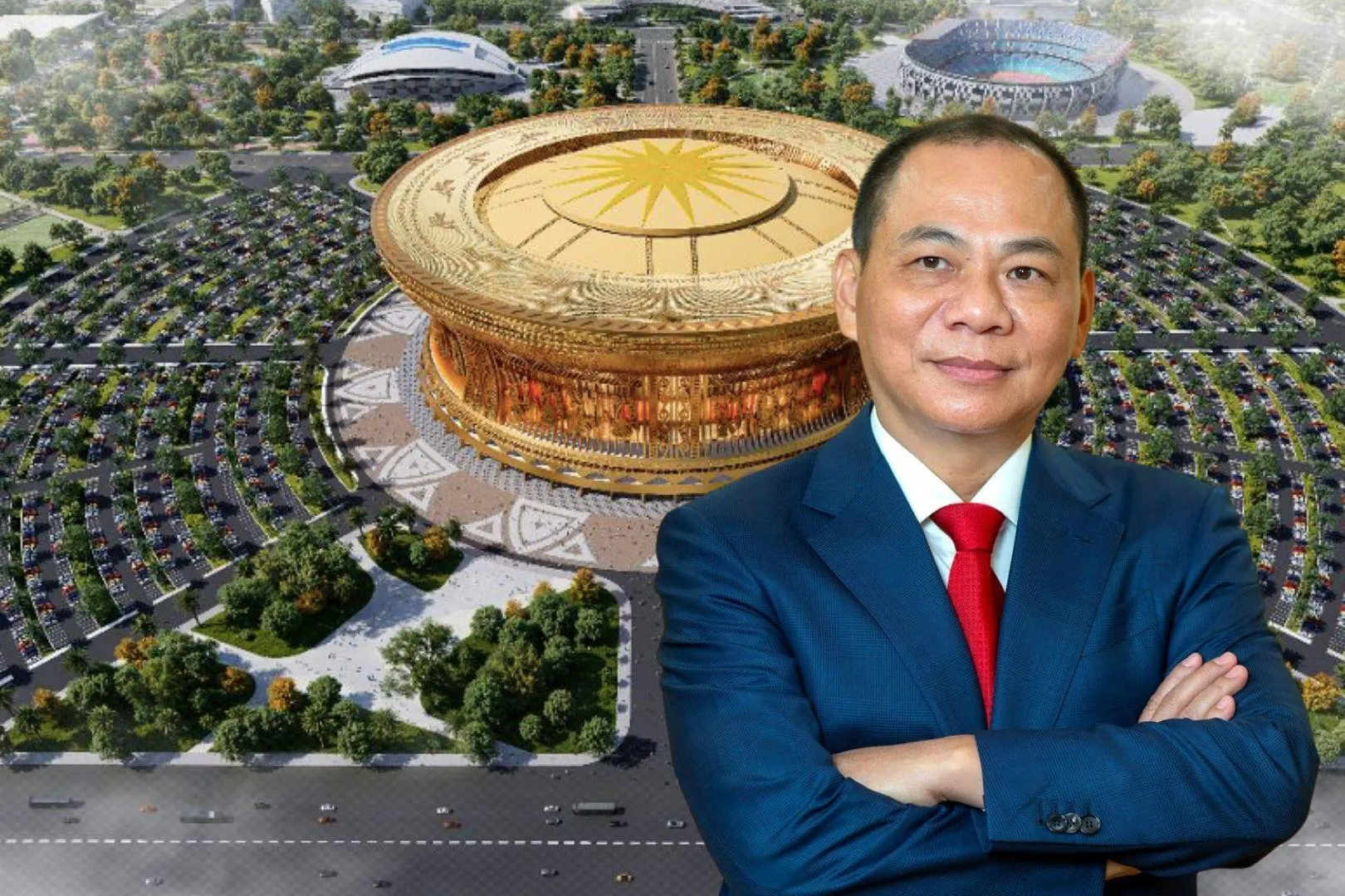 🏟️ BÁC VƯỢNG ĐẶT TÊN SÂN 135.000 CHỖ LÀ “VINFAST – TRỐNG ĐỒNG”