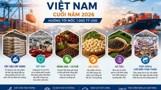 Xuất khẩu Việt Nam hướng tới mốc 1.000 tỷ USD: Ngành hàng nào dẫn sóng đến cuối năm?