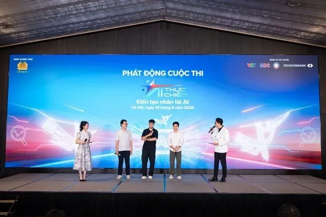 Techcombank tiếp tục đồng tổ chức và tài trợ độc quyền “AI Thực Chiến” mùa 2