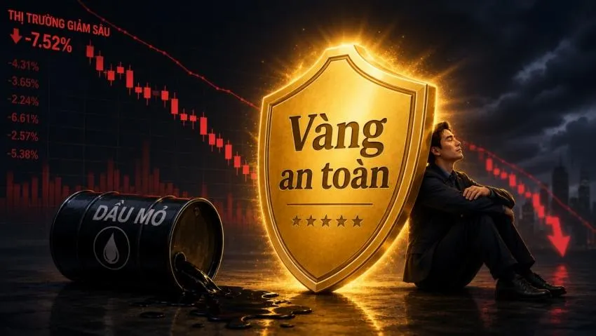 Khi vàng gặp dầu mỏ
