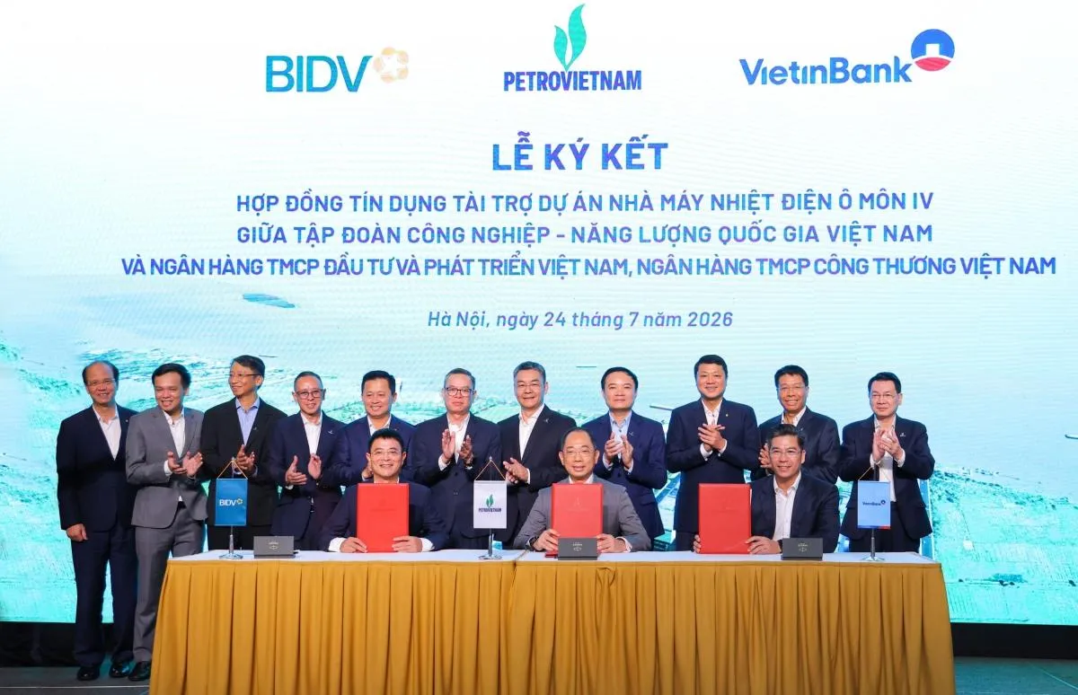 BIDV và VietinBank thu xếp thành công khoản tín dụng 7.300 tỷ đồng cho Dự án Ô Môn IV