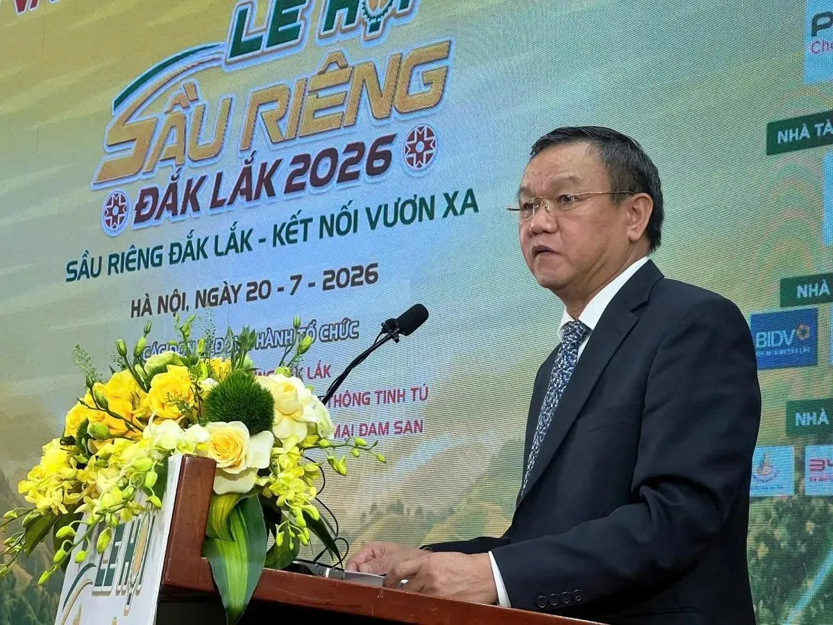 Ông Đào Mỹ - Phó Chủ tịch UBND tỉnh Đắk Lắk, Trưởng Ban tổ chức Lễ hội Sầu riêng Đắk Lắk năm 2026
