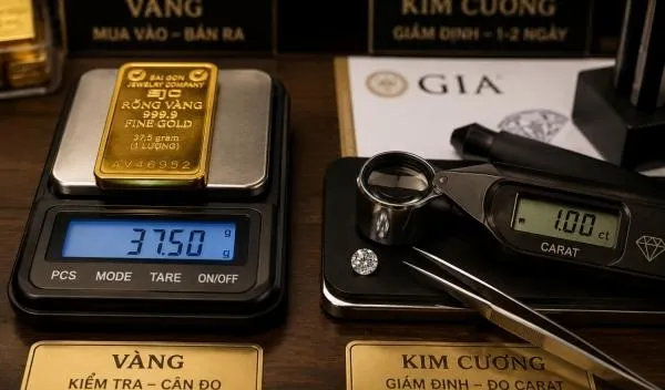 Đi tìm giá trị: Giá trị của vàng, bạc và kim cương được xác nhận lúc mua hay lúc bán?