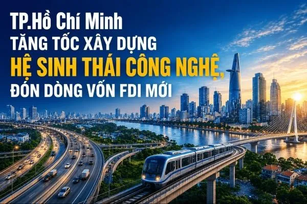 TP.Hồ Chí Minh tăng tốc xây dựng hệ sinh thái công nghệ, đón dòng vốn FDI mới