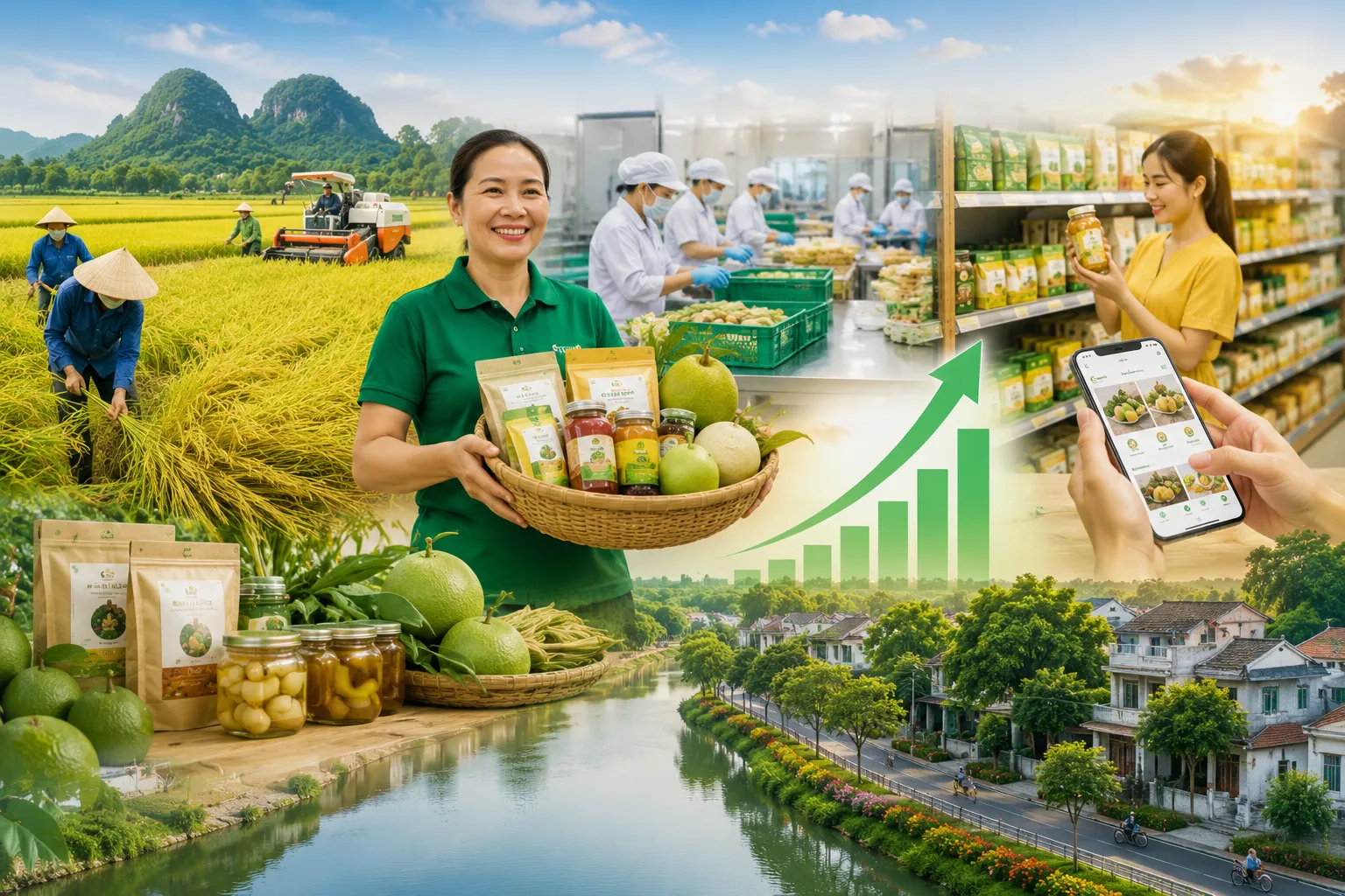 Làm ra nhiều sản phẩm, vì sao nhiều vùng quê vẫn chưa giàu?