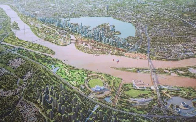 Quy hoạch sông Hồng: Hình thành không gian đô thị 11.400 ha, dân số dự kiến 1,2 triệu người
