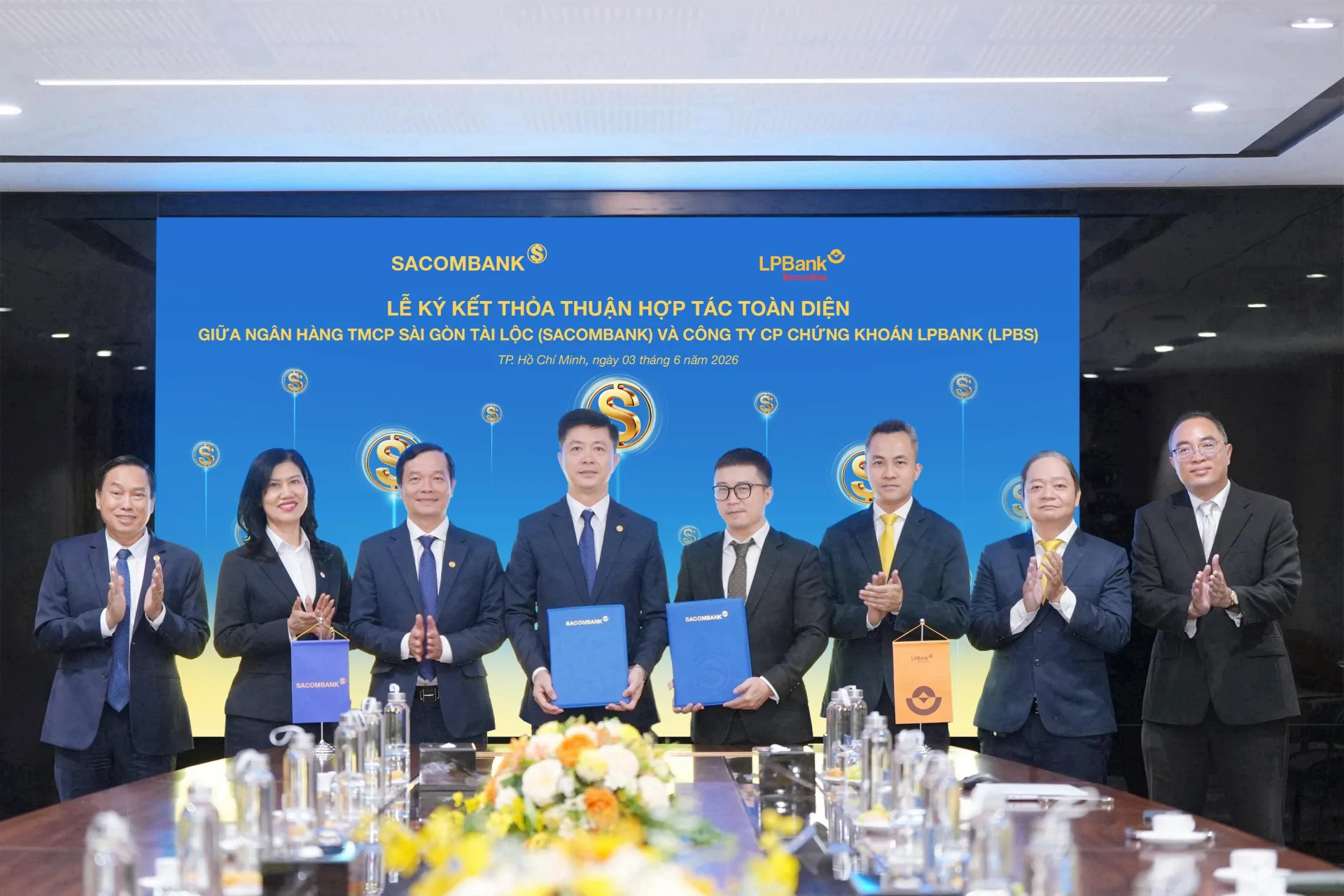 SACOMBANK VÀ LPBS ký kết hợp tác toàn diện