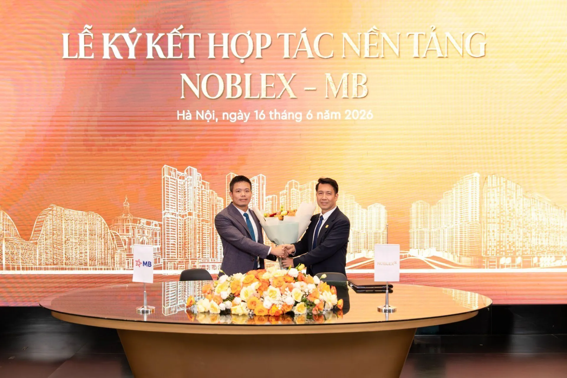 NobleX và Ngân hàng TMCP Quân đội (MB) ký kết hợp tác ra mắt giải pháp trực tuyến dành cho người mua nhà