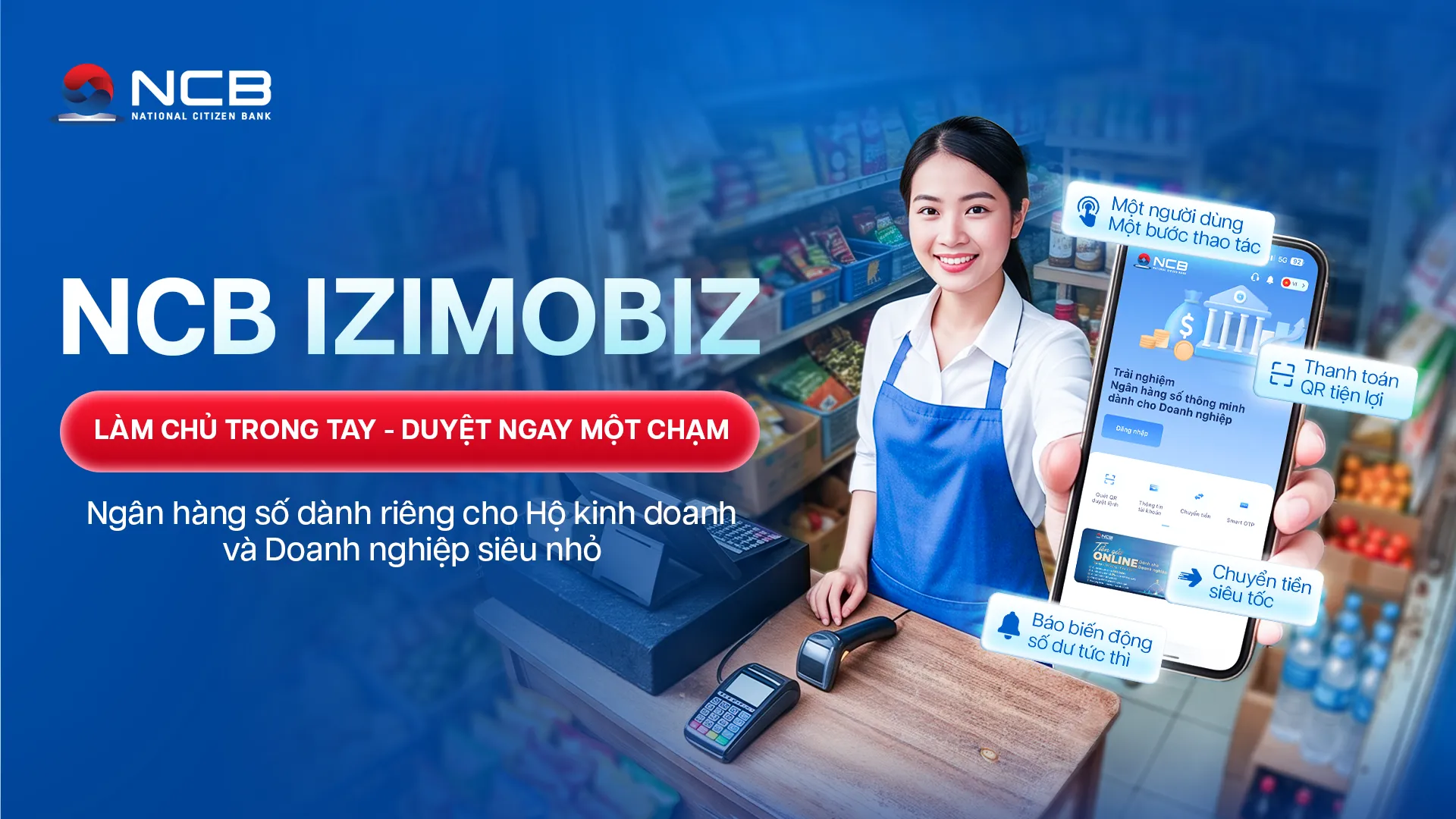 Ngân hàng số cho HKD 