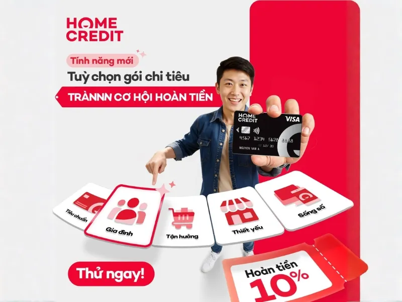 Người trẻ ưa chuộng thẻ tín dụng: giải pháp tài chính hiệu quả cho nhu cầu chi tiêu cuối năm