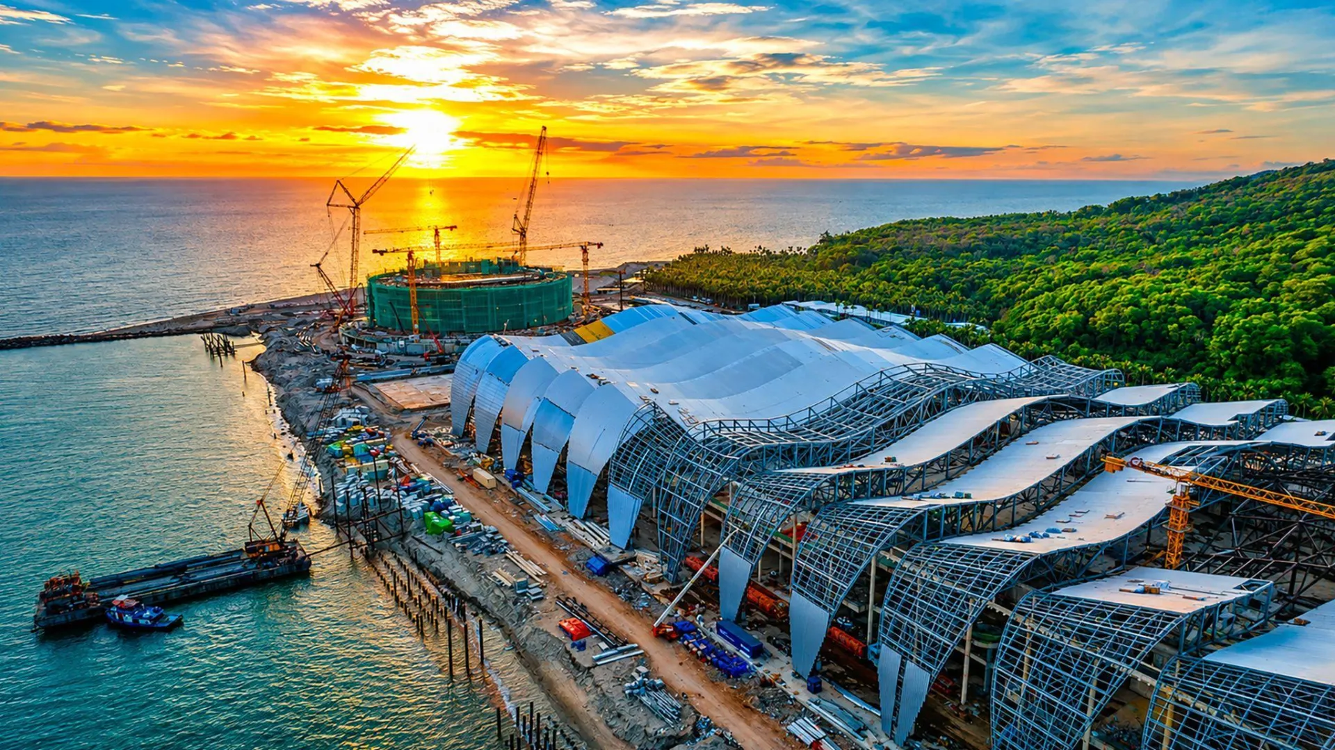 Thi công_Trung tâm hội nghị APEC