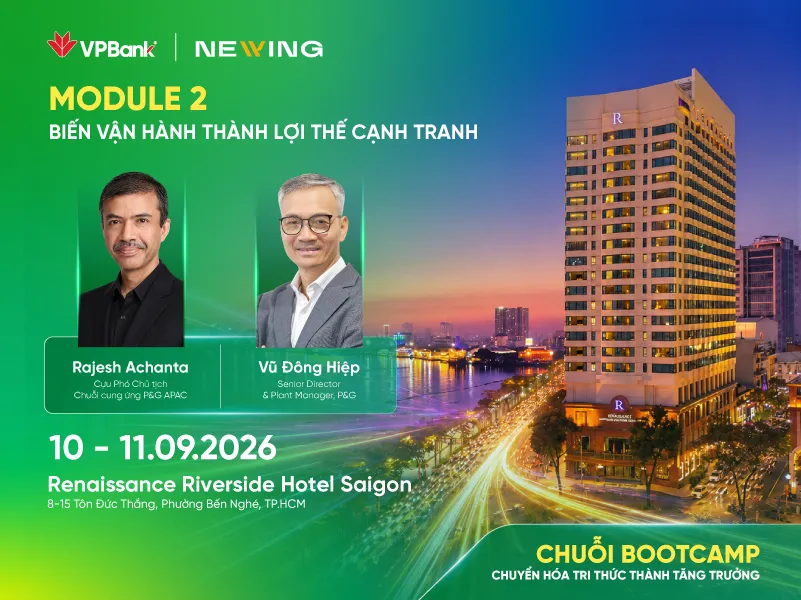 VPBank SME CEO Bootcamp: Tối ưu vận hành để nâng cao lợi thế cạnh tranh của doanh nghiệp