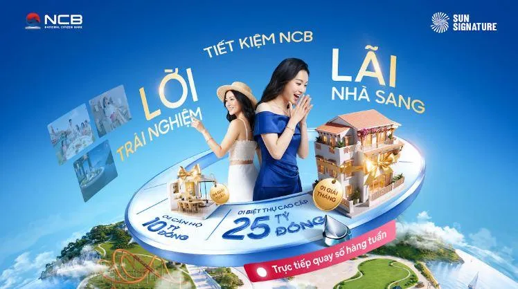 NCB trao tặng căn hộ 10 tỷ đồng đầu tiên cho khách hàng gửi tiết kiệm NCB Signature Savings