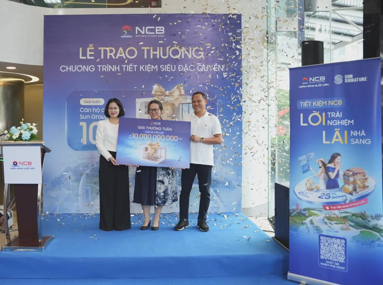 NCB trao căn hộ 10 tỷ đầu tiên tới tay khách hàng gửi tiết kiệm, tiếp tục công bố chủ nhân căn hộ thứ hai