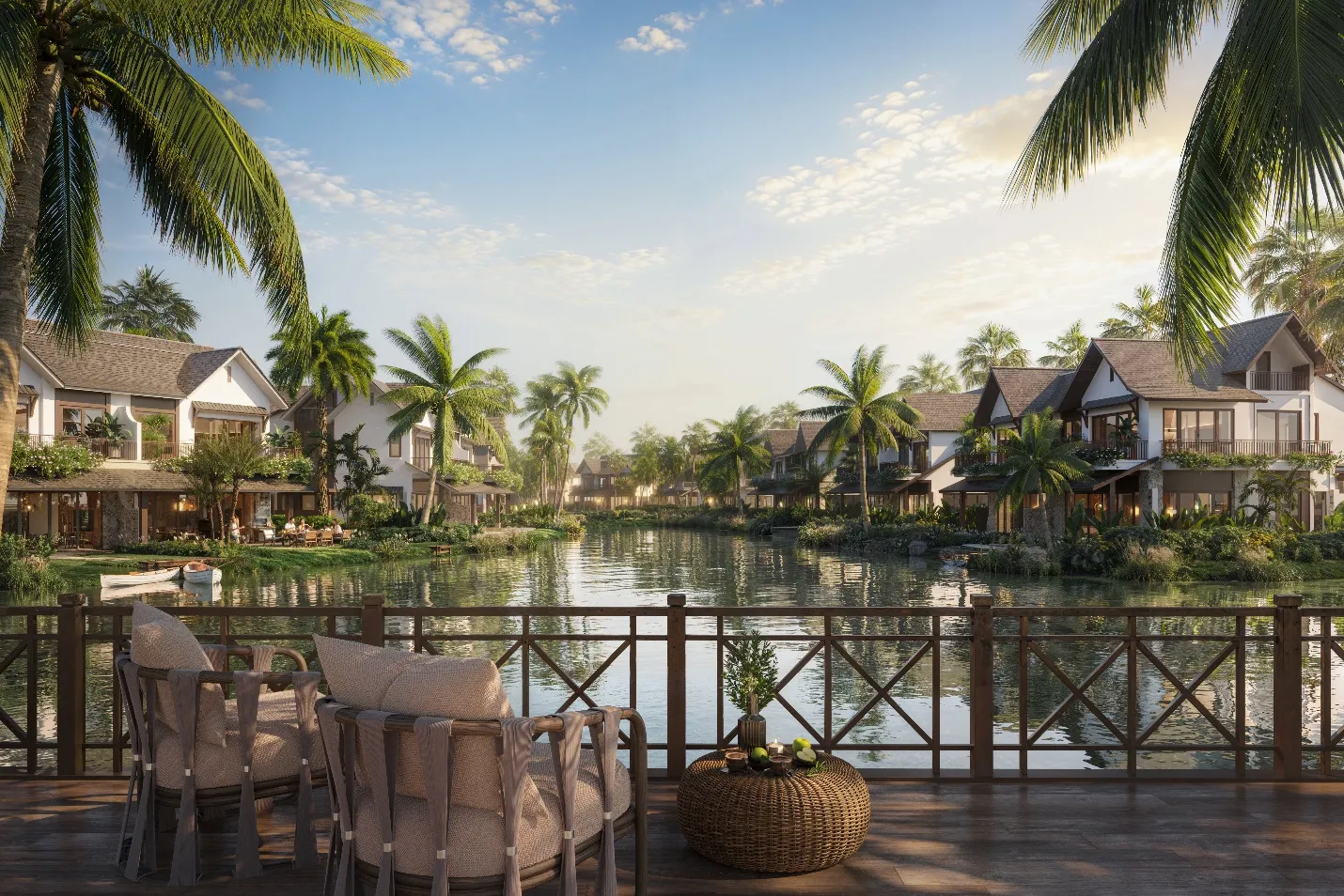 Ecopark ra mắt biệt thự đảo The Palm Island tại đại đô thị xanh lớn nhất miền Trung