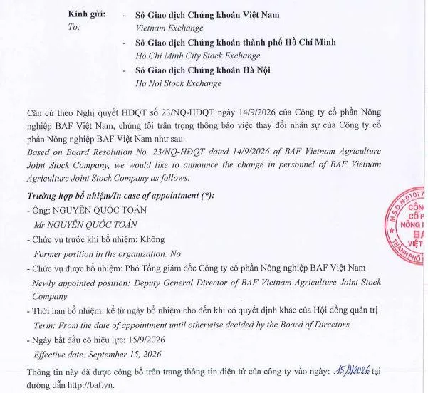 BAF Viet Nam