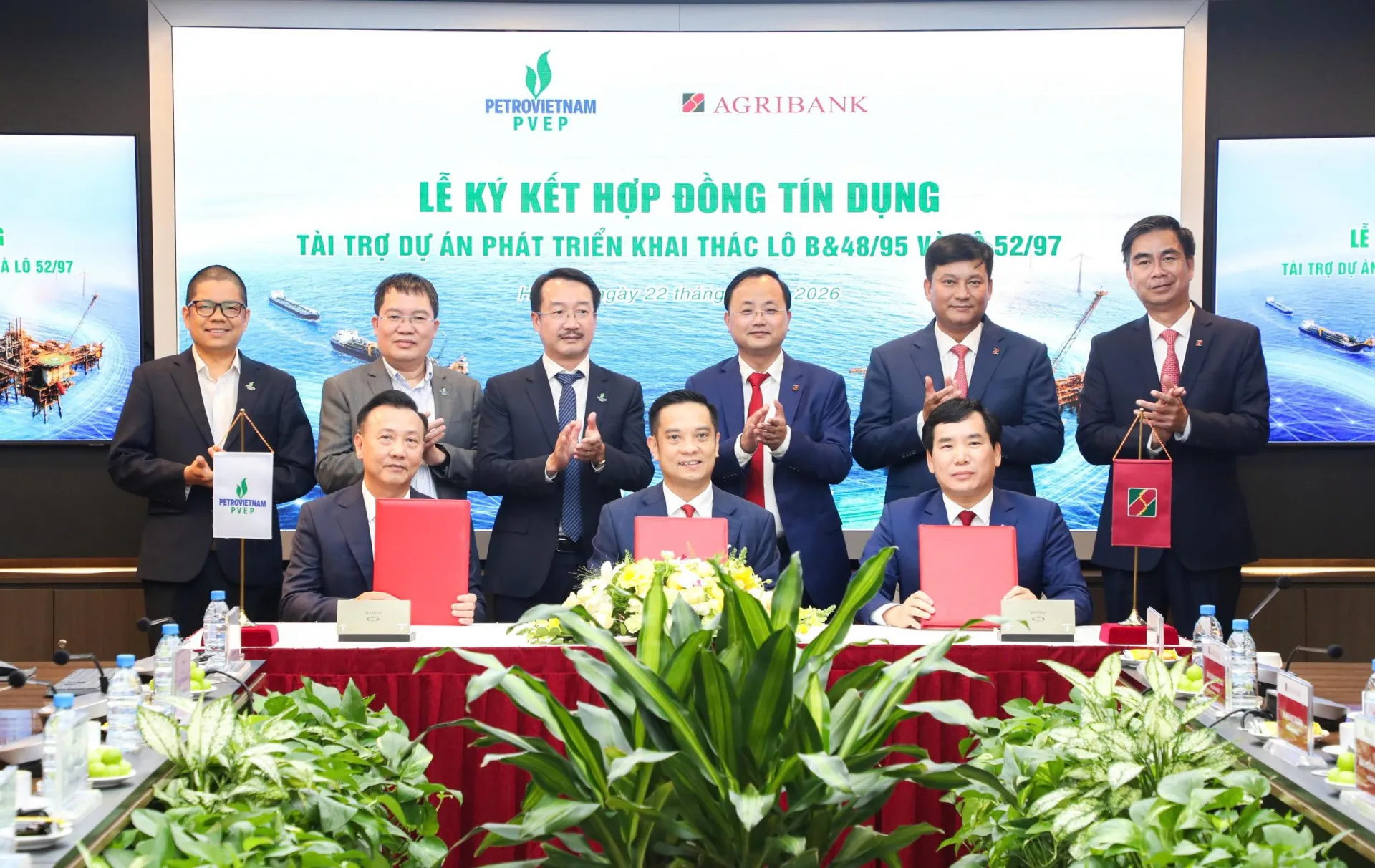 Agribank – PVEP ký kết Hợp đồng tín dụng, đồng hành triển khai dự án năng lượng trọng điểm quốc gia