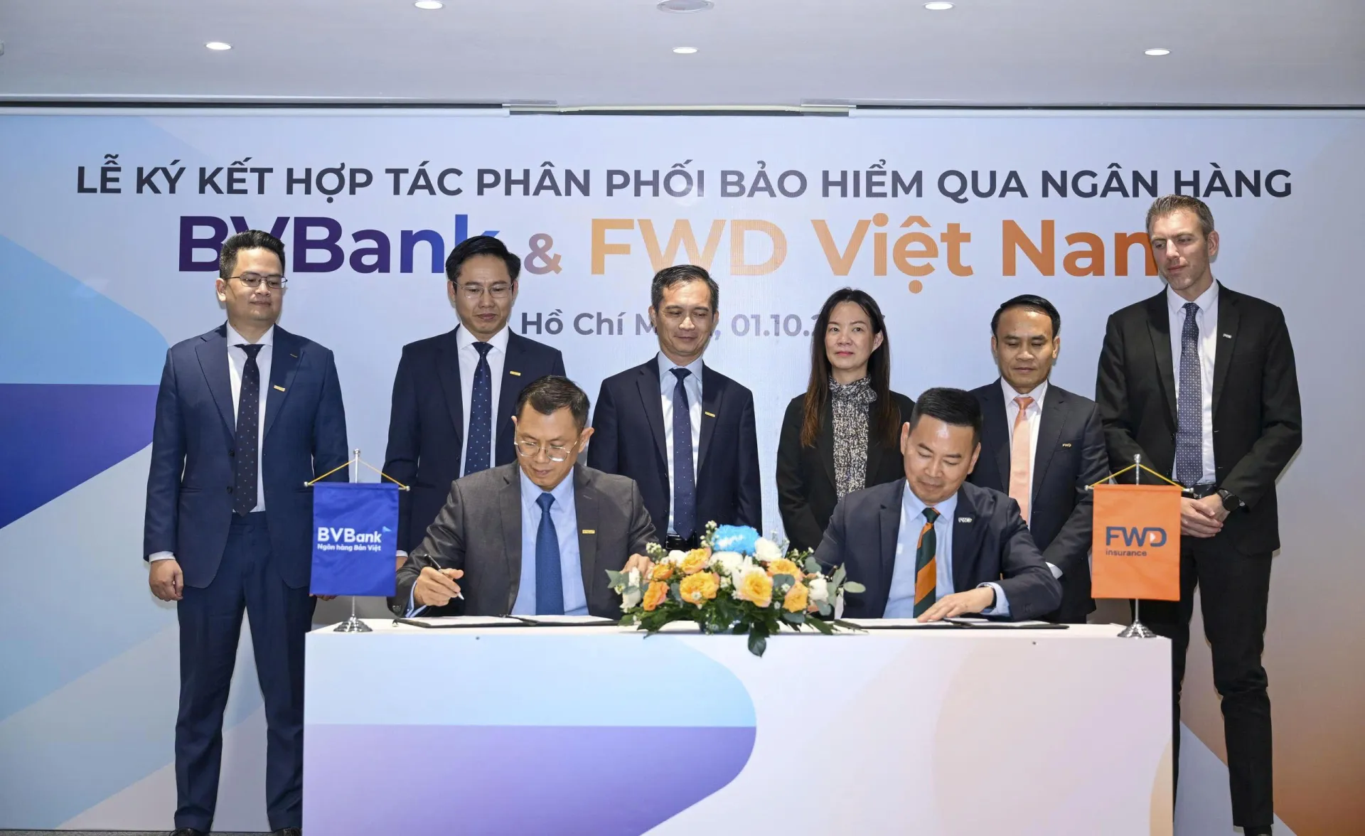 BVBank và FWD ký kết hợp tác chiến lược phân phối bảo hiểm qua ngân hàng