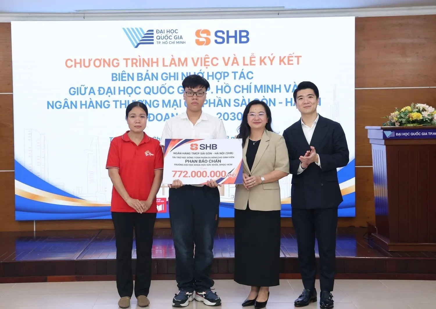 Một lá thư, một ước mơ và hành trình SHB nâng bước đến trường