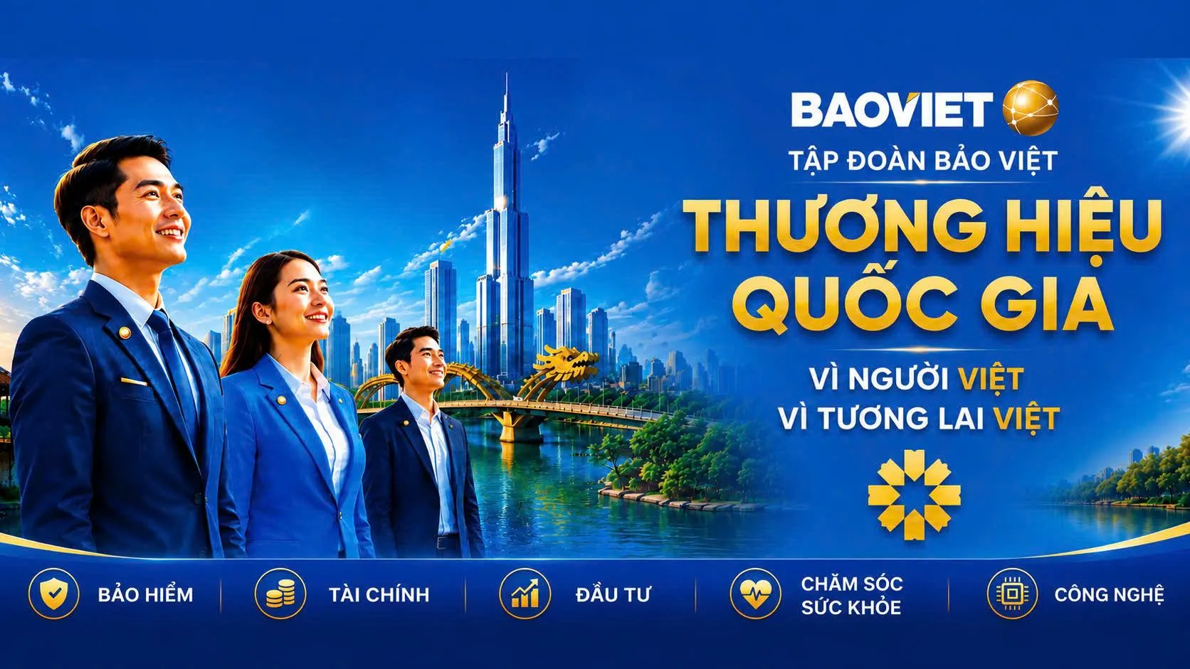 Tập đoàn Bảo Việt ra mắt thông điệp “Bảo Việt: Vì người Việt, Vì tương lai Việt”
