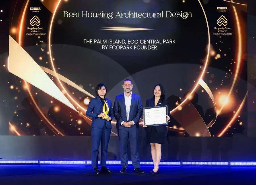 Nhà sáng lập Ecopark nhận cơn mưa giải thưởng tại PropertyGuru 2026