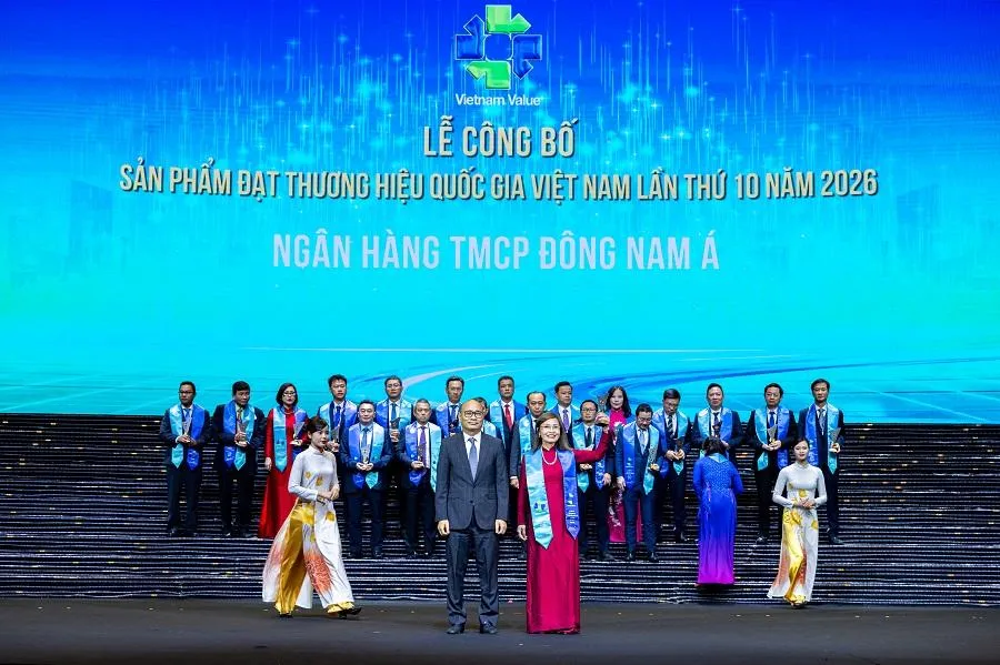 SeABank lần thứ 4 liên tiếp được vinh danh Thương hiệu Quốc gia Việt Nam