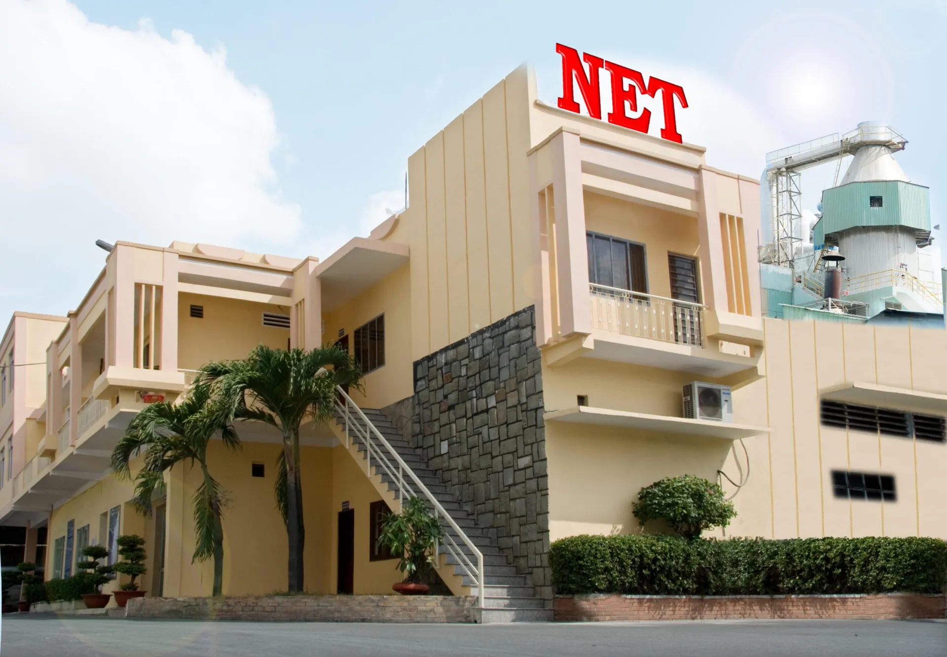 Nhà máy sản xuất bột giặt NET. Ảnh: NETCO